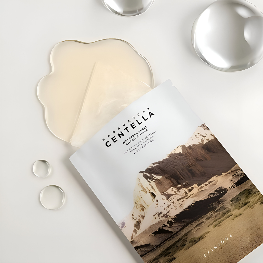 5 pezzi di Maschera Centella Coreana con Siero in OMAGGIO