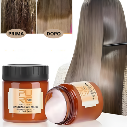 MASCHERA MAGICA PER CAPELLI + SIERO AL COLLAGENE